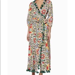 RHODE RESORT DEVI FLORAL ROBE